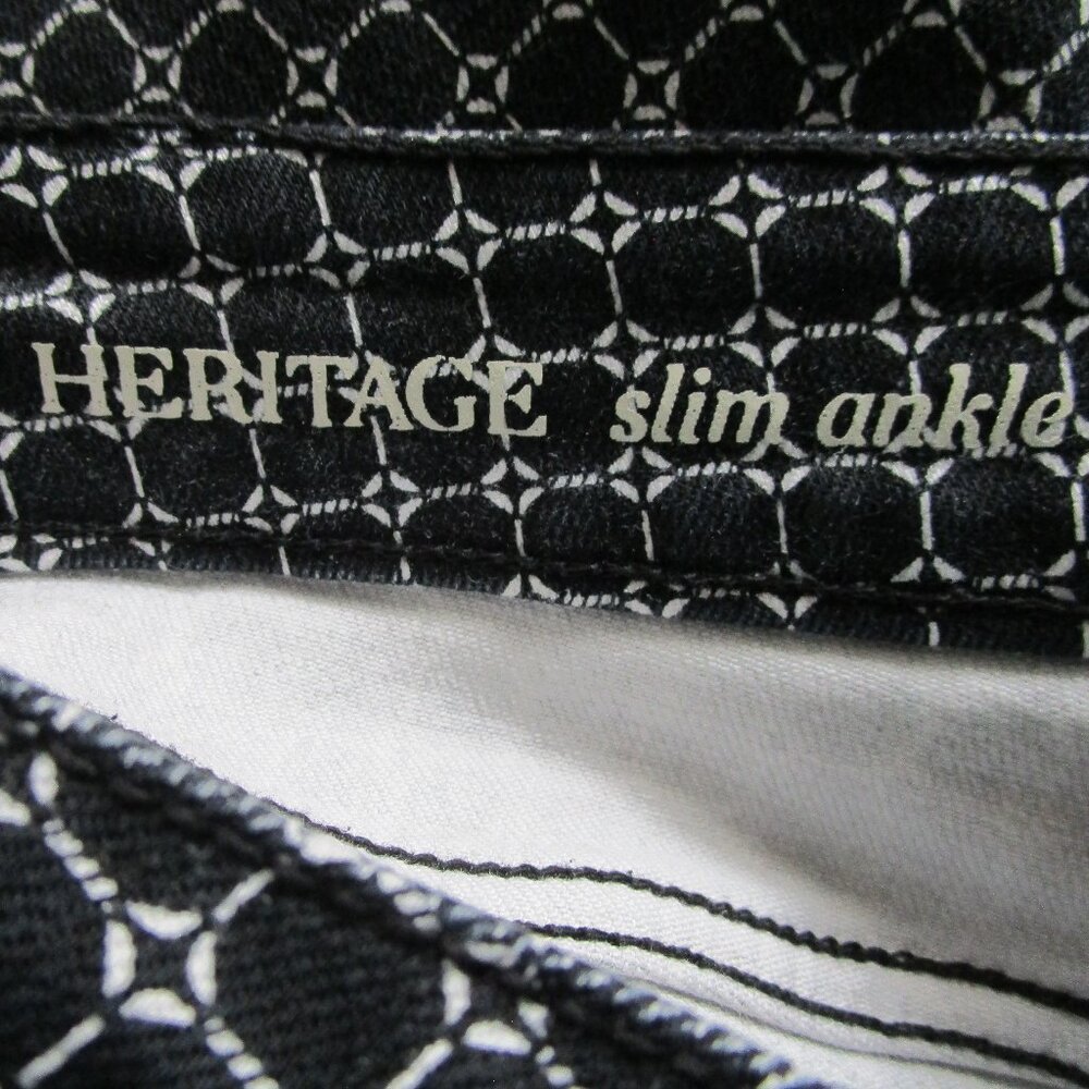 Patterned Designer Jeans - image 6